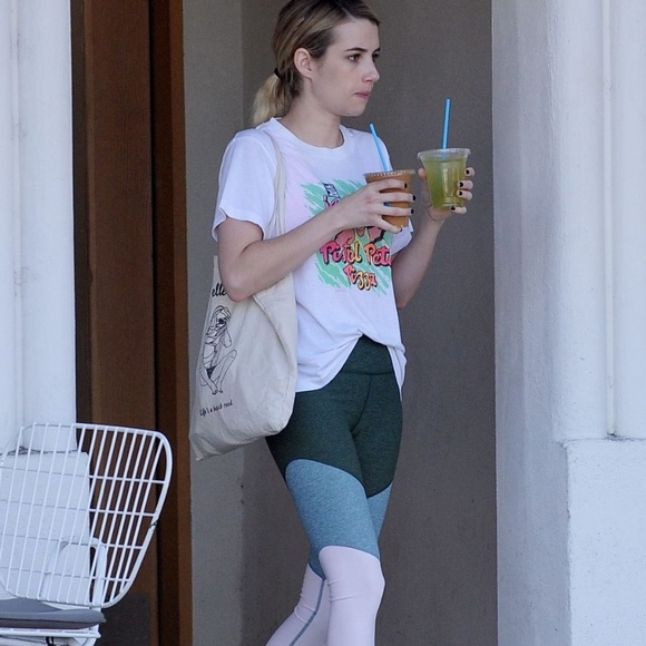 NWT Outdoor Voices 7/8 Springs Leggings Tri-color - Picture 7 of 8